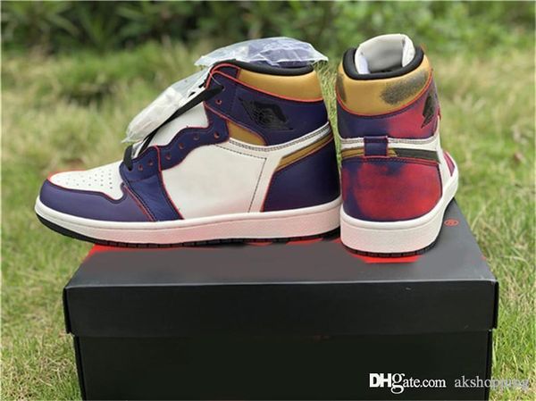 2019 authentic sb x 1 high og defiant sb lakers 1s court purple sail-university gold-black cd6578-507 man basketball shoes sneakers
2019 authentic sb x 1 high og defiant sb lakers 1s court purple sail-university gold-black cd6578-507 man basketball shoes sneakers