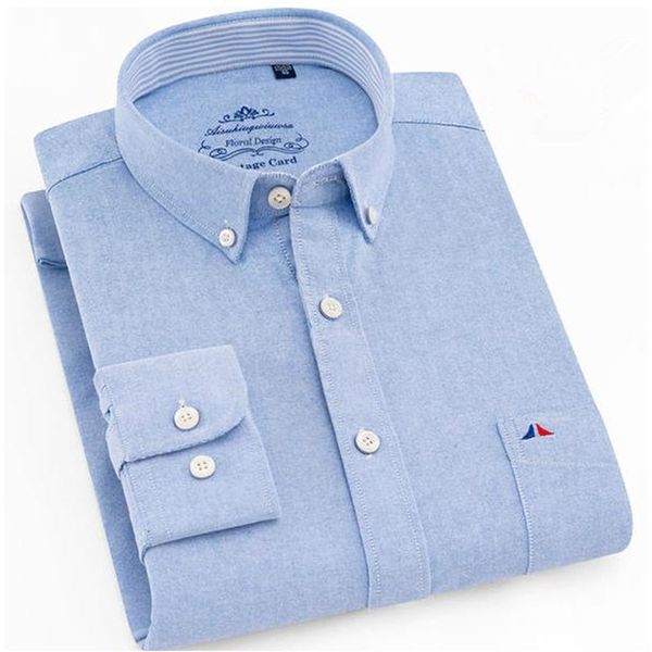 2019 fashion mens shirt luxury oxford long sleeve solid fit slim cotton formal business male social shirts elegant clothing, White;black
2019 fashion mens shirt luxury oxford long sleeve solid fit slim cotton formal business male social shirts elegant clothing, White;black