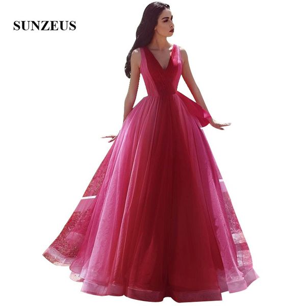 colorful tulle long evening dresses a-line v-neck tank elegant formal women dress arabic design party robe soiree femme, White;black
colorful tulle long evening dresses a-line v-neck tank elegant formal women dress arabic design party robe soiree femme, White;black
