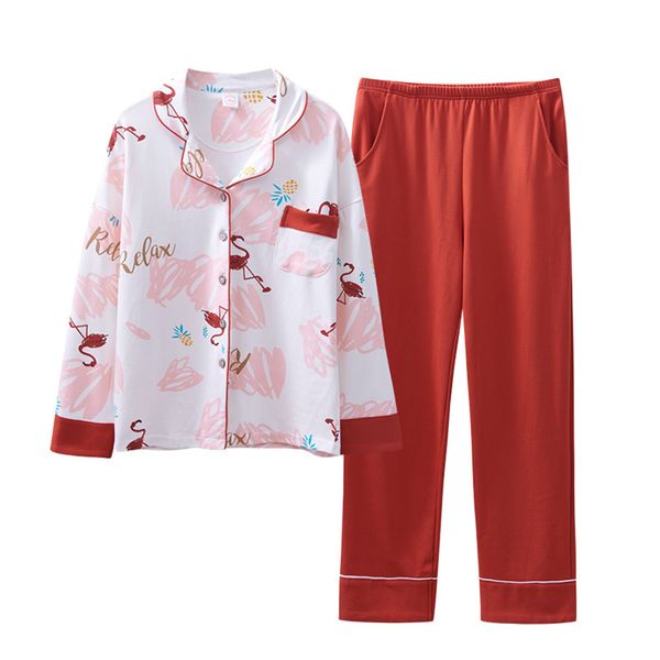 flamingo print women pajamas set plus size pajamas cotton turn-down collar full length button home wear women red phoentin fg025, Blue;gray
flamingo print women pajamas set plus size pajamas cotton turn-down collar full length button home wear women red phoentin fg025, Blue;gray