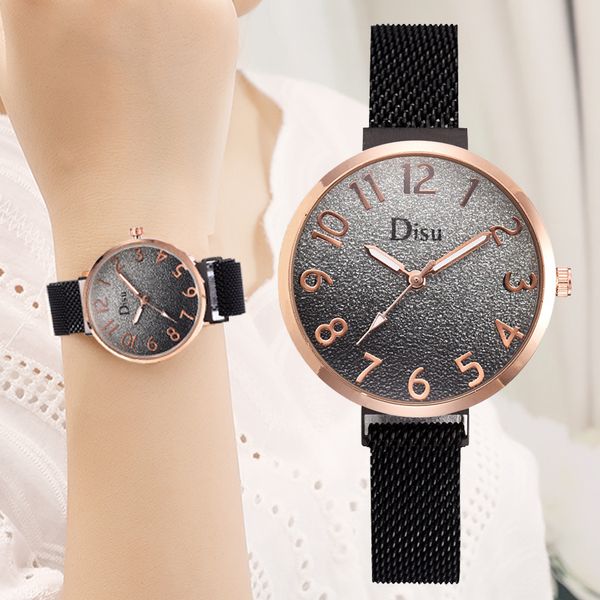 luxury women mesh bracelet watch ladies dress magnetic quartz wrist watch fashion watches female skarry sky clock montre femme, Slivery;brown
luxury women mesh bracelet watch ladies dress magnetic quartz wrist watch fashion watches female skarry sky clock montre femme, Slivery;brown