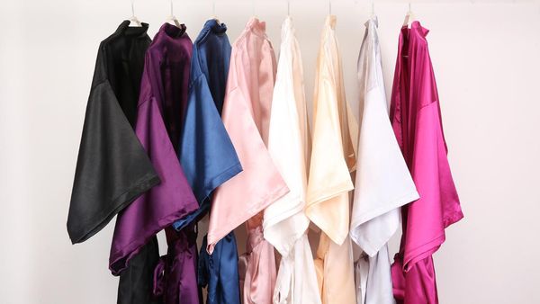 c&fung new lady plain robe women's satin short kimono wedding robe bathrobe silky pajamas dressing gown robes s-xxl, Black;red
c&fung new lady plain robe women's satin short kimono wedding robe bathrobe silky pajamas dressing gown robes s-xxl, Black;red