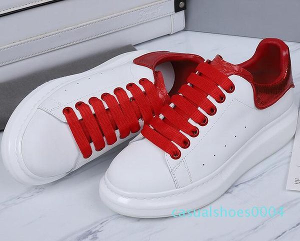 with box designer shoes genuine leather sneaker luxury mens women fashion white leather platform shoes flat casual shoes c04, Black
with box designer shoes genuine leather sneaker luxury mens women fashion white leather platform shoes flat casual shoes c04, Black