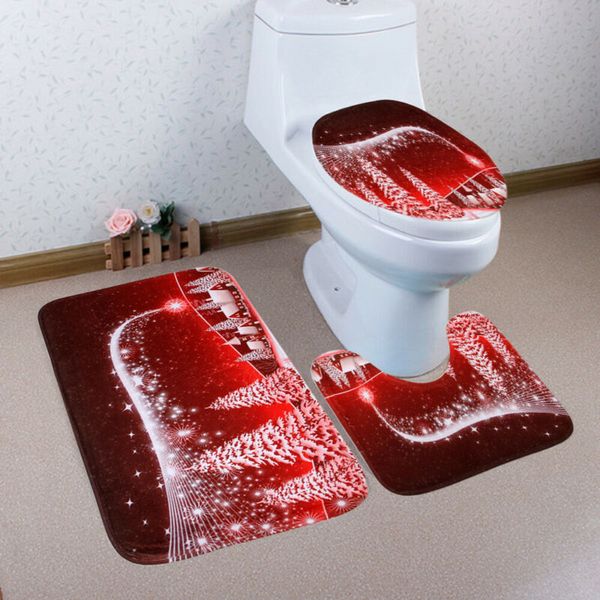 3pcs christmas toilet seat & cover santa claus bathroom mat xmas decor bathroom santa toilet seat cover rug home decoration
3pcs christmas toilet seat & cover santa claus bathroom mat xmas decor bathroom santa toilet seat cover rug home decoration