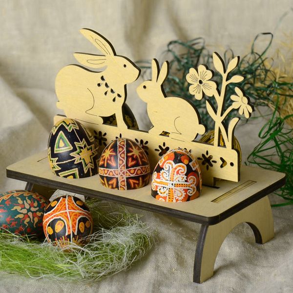 diy wooden easter egg rack easter decoration for home shop windows ornament rabbit chick easter egg tray handmade
diy wooden easter egg rack easter decoration for home shop windows ornament rabbit chick easter egg tray handmade