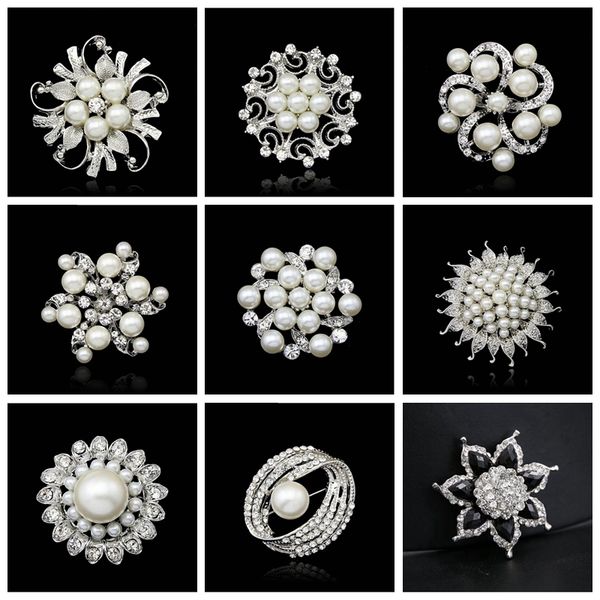 variety styles pearl brooch crystal flower brooch gift woman girl bride wedding jewelry social wear jewelry, Gray
variety styles pearl brooch crystal flower brooch gift woman girl bride wedding jewelry social wear jewelry, Gray