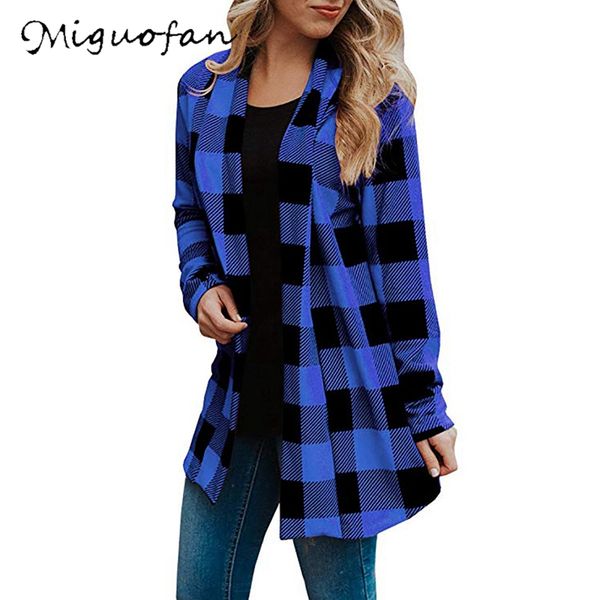 miguofan women jacket coat outwears plaid print red blue office lady open stitch long sleeve jackets 2019 autumn winter, Black;brown
miguofan women jacket coat outwears plaid print red blue office lady open stitch long sleeve jackets 2019 autumn winter, Black;brown