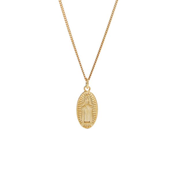 oval geometric 18k real gold over 925 sterling silver jewelry jesus christian blessed virgin mary necklace christmas gift
oval geometric 18k real gold over 925 sterling silver jewelry jesus christian blessed virgin mary necklace christmas gift