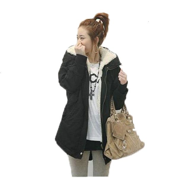 fashion parka coat women black army green plus thick 19 autumn winter new hooded long sleeve plus size warmth clothing lr658
fashion parka coat women black army green plus thick 19 autumn winter new hooded long sleeve plus size warmth clothing lr658
