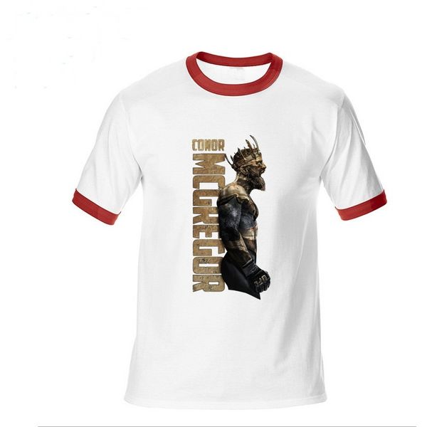 men's pre-cotton short sleeve t shirts crazy ufc shirt casual t shirts 3xl the king of conor mcgregor mma featherweight champion polo, White;black
men's pre-cotton short sleeve t shirts crazy ufc shirt casual t shirts 3xl the king of conor mcgregor mma featherweight champion polo, White;black