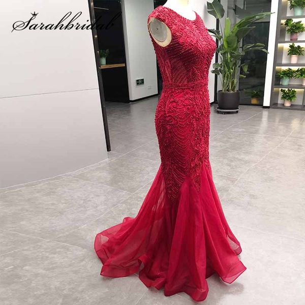 red mermaid evening party dress 2019 long close back sleeveless beaded embroidery formal ceremony prom party gown cc5491, White;black
red mermaid evening party dress 2019 long close back sleeveless beaded embroidery formal ceremony prom party gown cc5491, White;black