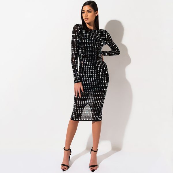 cross-border new european and american womens mesh drilling nightclub skirt dress, White;black
cross-border new european and american womens mesh drilling nightclub skirt dress, White;black