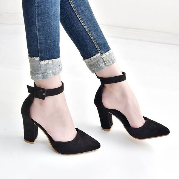 sandals women shoes sandal flock slip-on shallow wedding party fashion toe lady girl heels pump, Black
sandals women shoes sandal flock slip-on shallow wedding party fashion toe lady girl heels pump, Black