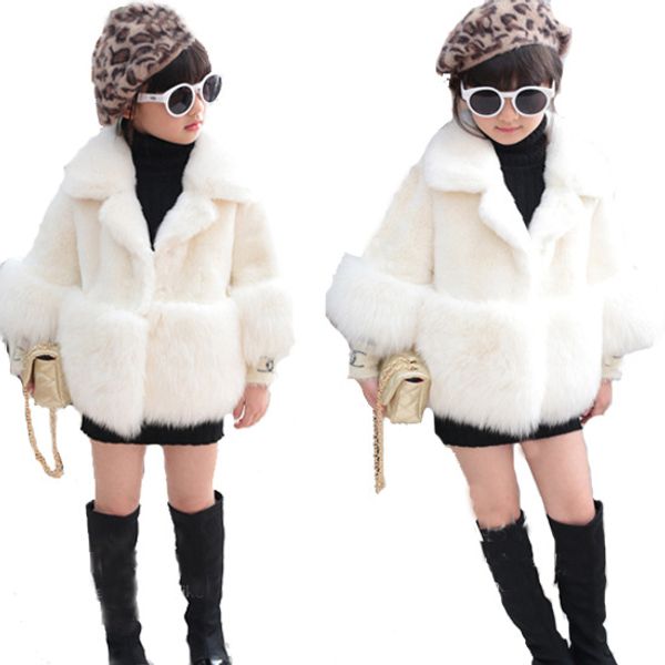 girls turn-down collar fur coat 2019 winter thicker warm white elegant soft plush chlidren outwear jackets coat, Blue;gray
girls turn-down collar fur coat 2019 winter thicker warm white elegant soft plush chlidren outwear jackets coat, Blue;gray