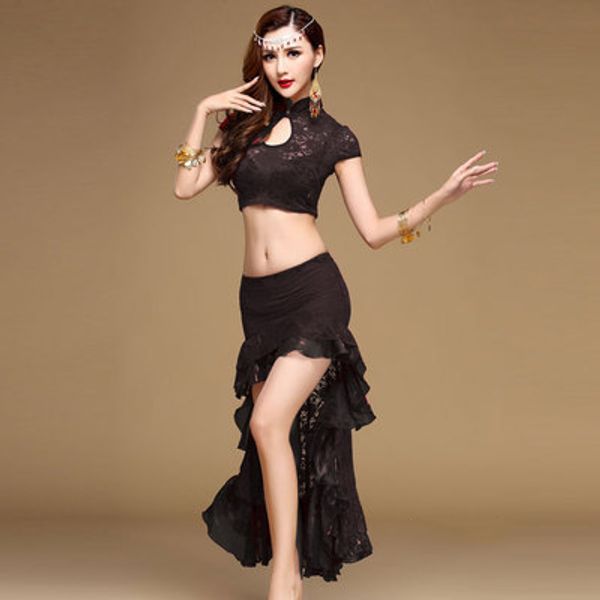 2pcs/set belly dance costumes oriental dance suit bellydance costumes carnival #jh-804, Black;red
2pcs/set belly dance costumes oriental dance suit bellydance costumes carnival #jh-804, Black;red