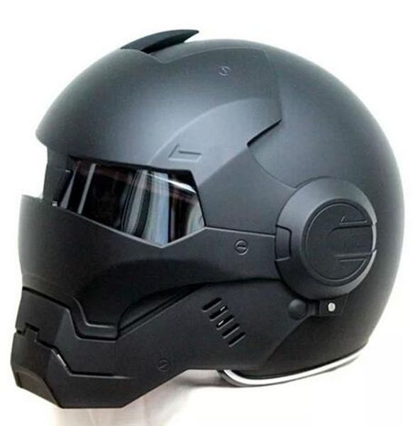 2019 black ironman iron man helmet motorcycle helmet half open face casque motocross 610 size:m l xl
2019 black ironman iron man helmet motorcycle helmet half open face casque motocross 610 size:m l xl