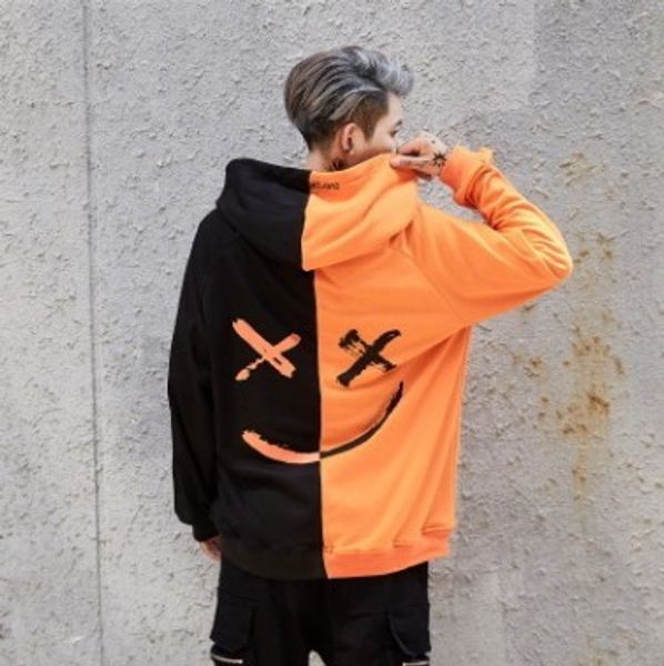2020 spring graffiti smile devil print black and white stitching sweaters hip-hop loose hoodies jacket tide mens designer hoodie sweatshir
2020 spring graffiti smile devil print black and white stitching sweaters hip-hop loose hoodies jacket tide mens designer hoodie sweatshir