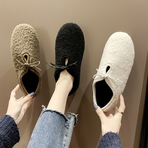 round toe winter shoes women platform casual female sneakers women's moccasins slip-on loafers fur creepers new shoes, Black
round toe winter shoes women platform casual female sneakers women's moccasins slip-on loafers fur creepers new shoes, Black
