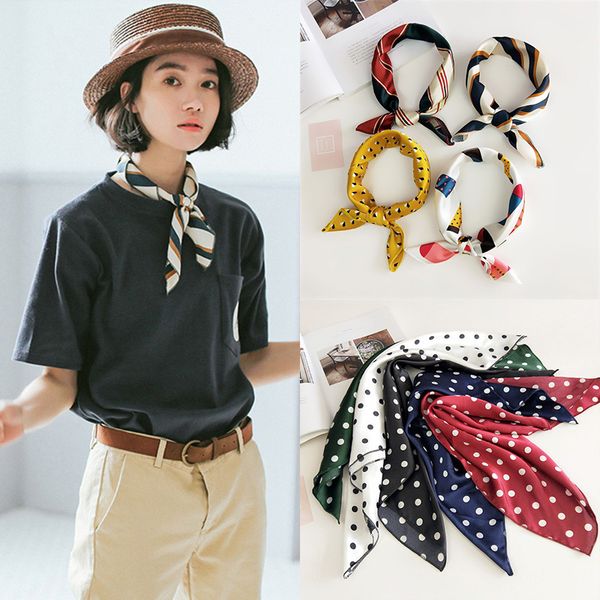scarf wild headwear 50cm square silk neckerchief women skinny neck elegant 1pc new hair tie band printing soft fashion retro
scarf wild headwear 50cm square silk neckerchief women skinny neck elegant 1pc new hair tie band printing soft fashion retro