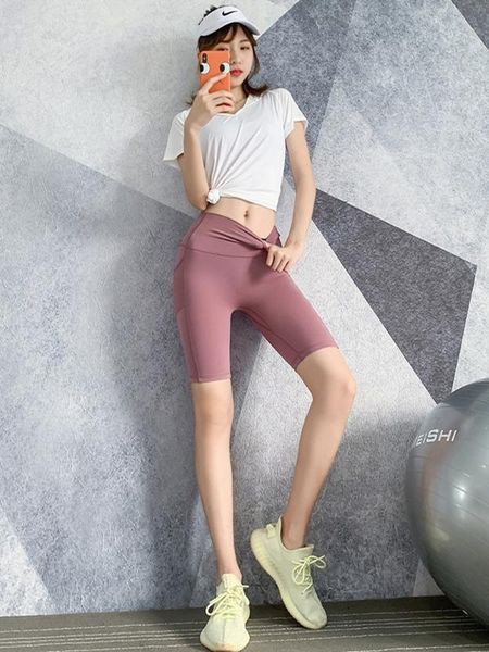 yoga shorts women's sports anti-walking tight high waist pants hips thin summer fitness quick-drying running five-point pants, White;red
yoga shorts women's sports anti-walking tight high waist pants hips thin summer fitness quick-drying running five-point pants, White;red