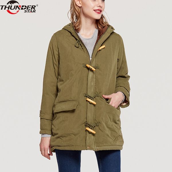 2018 women winter hooded warm coat female outwear slim hooded girls padded solid color womens long parka wadded jaqueta feminina, Black
2018 women winter hooded warm coat female outwear slim hooded girls padded solid color womens long parka wadded jaqueta feminina, Black