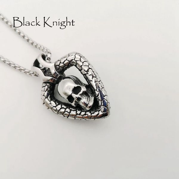 black knight gothetic snake triangular skull pendant necklace vintage silver color double face skull punk necklace blkn0783
black knight gothetic snake triangular skull pendant necklace vintage silver color double face skull punk necklace blkn0783