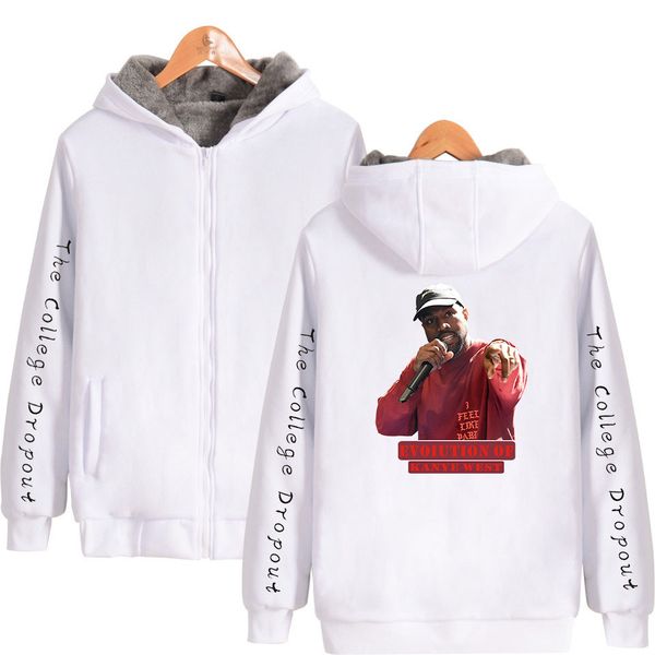 Kanye Omari West Mens Hoodies Winter Thick Long Sleeve Cardigan Hooded Mens Sweatshirts Autumn Designer Mens Clothes With Zipper
Kanye Omari West Mens Hoodies Winter Thick Long Sleeve Cardigan Hooded Mens Sweatshirts Autumn Designer Mens Clothes With Zipper
