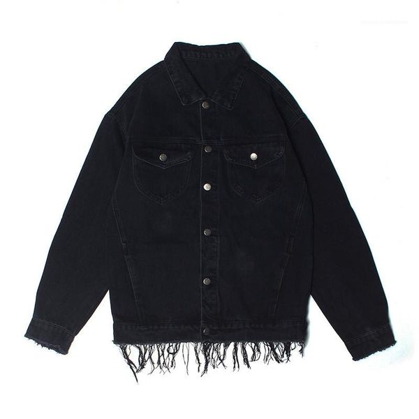 street style loose black distrressed jean jacket street style mens designer clothing hip hop mens designer jacket fashion, Black;brown
street style loose black distrressed jean jacket street style mens designer clothing hip hop mens designer jacket fashion, Black;brown