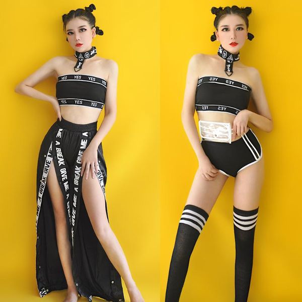 black jazz dance costumes women fashion dj gogo dancers hip hop street dance rave outfit pole performance clothing dc3655, Black;red
black jazz dance costumes women fashion dj gogo dancers hip hop street dance rave outfit pole performance clothing dc3655, Black;red