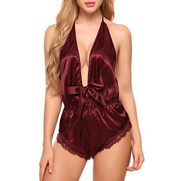 женская сексуальная bodysuit lingerie глубокий v-образным вырезом backless one piece belted белье, Black;brown
женская сексуальная bodysuit lingerie глубокий v-образным вырезом backless one piece belted белье, Black;brown