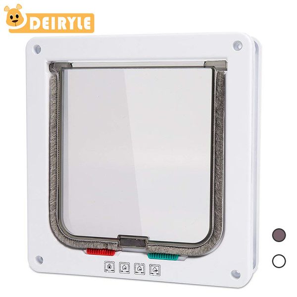 4 way lockable safe cat gate doors abs plastic s/m/l animal small pet cat dog flap door pet supplies flap door kitten
4 way lockable safe cat gate doors abs plastic s/m/l animal small pet cat dog flap door pet supplies flap door kitten