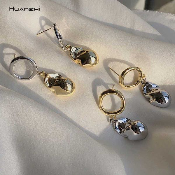 huanzhi 2020 new punk metal water droplets pendent drop earrings irregular geometric round circle for women girls party jewelry, Silver
huanzhi 2020 new punk metal water droplets pendent drop earrings irregular geometric round circle for women girls party jewelry, Silver