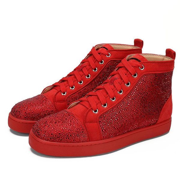 red designer studded spikes flats casual shoes shoes for men and women party lovers genuine leather sneakers big 8dj, Black
red designer studded spikes flats casual shoes shoes for men and women party lovers genuine leather sneakers big 8dj, Black