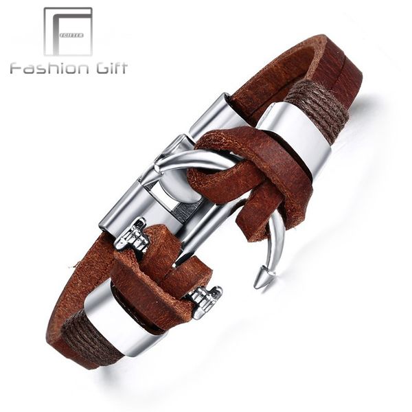 fashion bracelets for men leather bracelets men's cuff bangles handmade bracelet male jewelry, White
fashion bracelets for men leather bracelets men's cuff bangles handmade bracelet male jewelry, White
