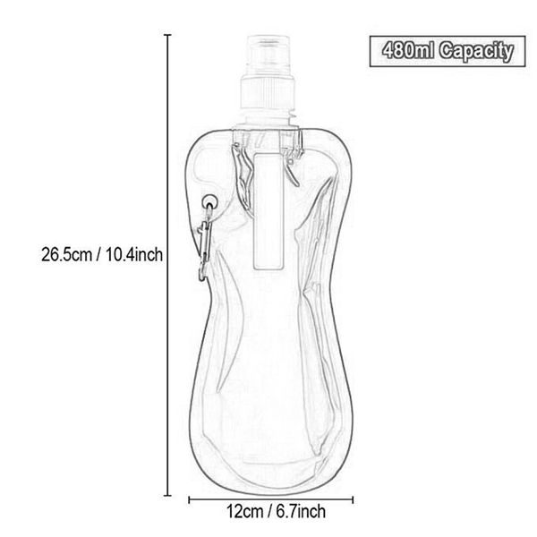 portable ultralight foldable water bag soft flask bottle outdoor sport hiking camping water bag folding water bucket
portable ultralight foldable water bag soft flask bottle outdoor sport hiking camping water bag folding water bucket