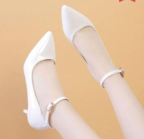 women's shoes in spring and autumn high fine heel pointed end@b097, Black
women's shoes in spring and autumn high fine heel pointed end@b097, Black