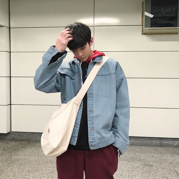 autumn new denim jacket men fashion cartoon print casual cotton denim jacket man streetwear wild hip hop loose bomber, Black;brown
autumn new denim jacket men fashion cartoon print casual cotton denim jacket man streetwear wild hip hop loose bomber, Black;brown