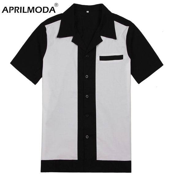 men's casual shirts 1950s hawaiian shirt short sleeve mens dress slim fit camisa masculina summer hawaii male rockabilly, White;black
men's casual shirts 1950s hawaiian shirt short sleeve mens dress slim fit camisa masculina summer hawaii male rockabilly, White;black