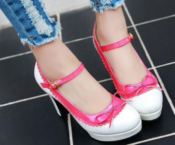 2019 women's shoes in spring and autumn with new style high heel coarse heel round head bowknot waterproof table@276, Black
2019 women's shoes in spring and autumn with new style high heel coarse heel round head bowknot waterproof table@276, Black