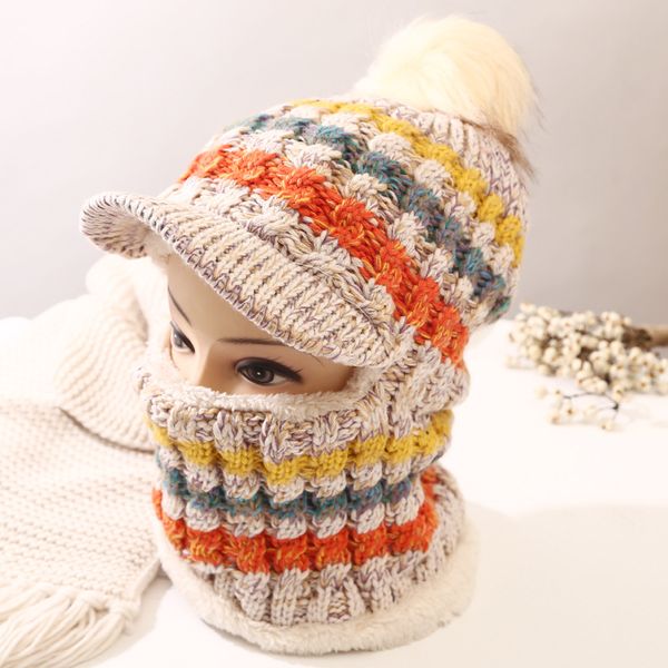 women's winter wool hat women's three-piece suit plus velvet thickening bike windproof cap ah warm earmuffs cold hat berets, Blue;gray
women's winter wool hat women's three-piece suit plus velvet thickening bike windproof cap ah warm earmuffs cold hat berets, Blue;gray