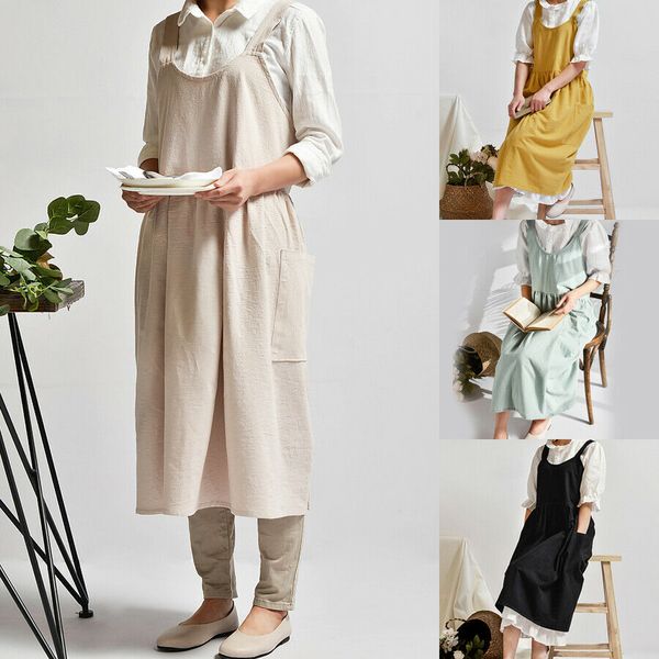 vintage women lady linen cross back apron housework baking wrap florist dress cafe kitchen cooking casual apron dropship
vintage women lady linen cross back apron housework baking wrap florist dress cafe kitchen cooking casual apron dropship