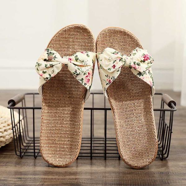 women flax slippers summer breathable slides beach shoes ladies indoor shoes home linen slippers floral bow-knot flip flops, Black
women flax slippers summer breathable slides beach shoes ladies indoor shoes home linen slippers floral bow-knot flip flops, Black