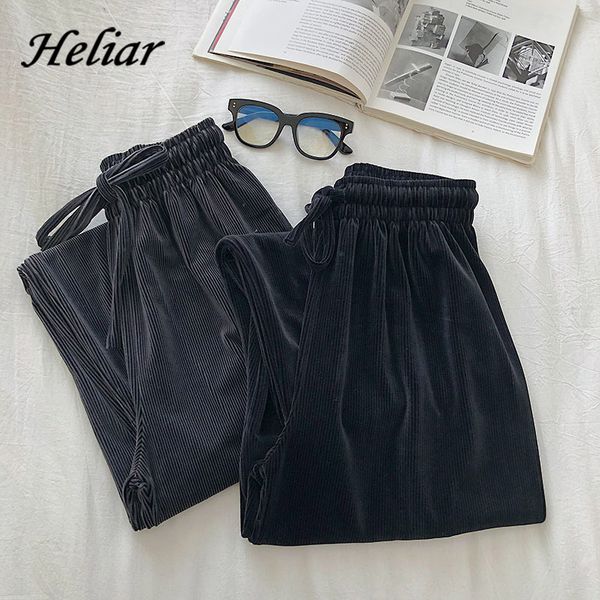 heliar casual woolen pants elastic waist harlem warm trousers for women thick lambskin cashmere pants trousers with pockets, Black;white
heliar casual woolen pants elastic waist harlem warm trousers for women thick lambskin cashmere pants trousers with pockets, Black;white