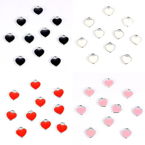10pcs black white pink red enamel charms heart charms pendant for diy necklaces bracelets jewelry making heart charm bulk sale, Bronze;silver
10pcs black white pink red enamel charms heart charms pendant for diy necklaces bracelets jewelry making heart charm bulk sale, Bronze;silver