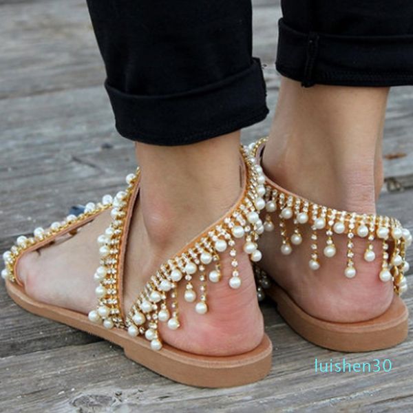 buzzyfuzzy women leather beading flat sandals women bohimia beach sandals shoes l30, Black
buzzyfuzzy women leather beading flat sandals women bohimia beach sandals shoes l30, Black