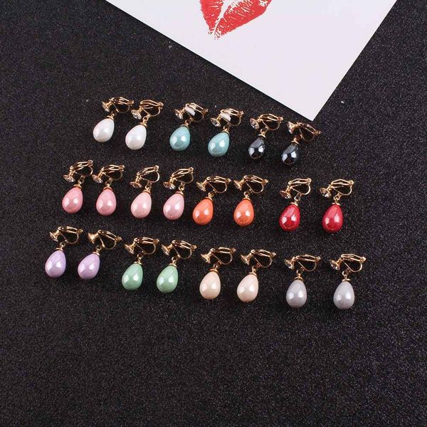 jio10 colors new arrival rhinestone shell pearl clip on earrings without piercing for women party wedding cute ear clip, Silver
jio10 colors new arrival rhinestone shell pearl clip on earrings without piercing for women party wedding cute ear clip, Silver