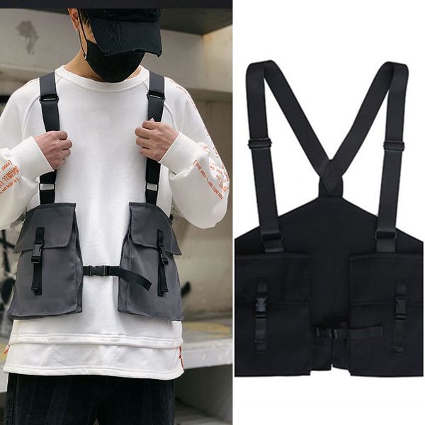 outdoor t-shirts multi-pockets vests hip-hop hiking fishing chest-bag advertising harajuku black waistcoat function tactical cargo vest, Gray;blue
outdoor t-shirts multi-pockets vests hip-hop hiking fishing chest-bag advertising harajuku black waistcoat function tactical cargo vest, Gray;blue