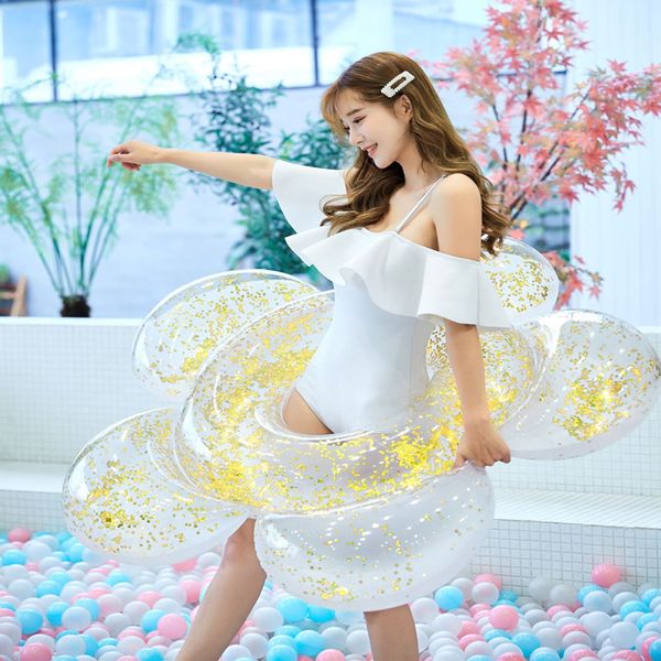 2019 new giant inflatable swimming ring female sequins wreath floating ball pool toy water mattress boia buoy
2019 new giant inflatable swimming ring female sequins wreath floating ball pool toy water mattress boia buoy