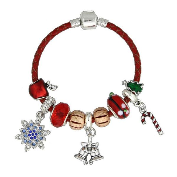 christmas charm bracelet red cowhide rope bracelet bell snowflake bracelets for women, Golden;silver
christmas charm bracelet red cowhide rope bracelet bell snowflake bracelets for women, Golden;silver