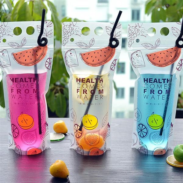 100pcs matte fruit pattern transparent heat resistant drink pouches handheld drink container set with straws
100pcs matte fruit pattern transparent heat resistant drink pouches handheld drink container set with straws